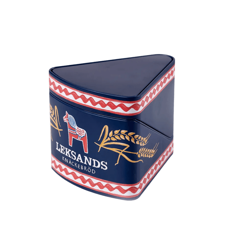 LINDA – Triangular Tin (Single) – Leksands Knäckebröd